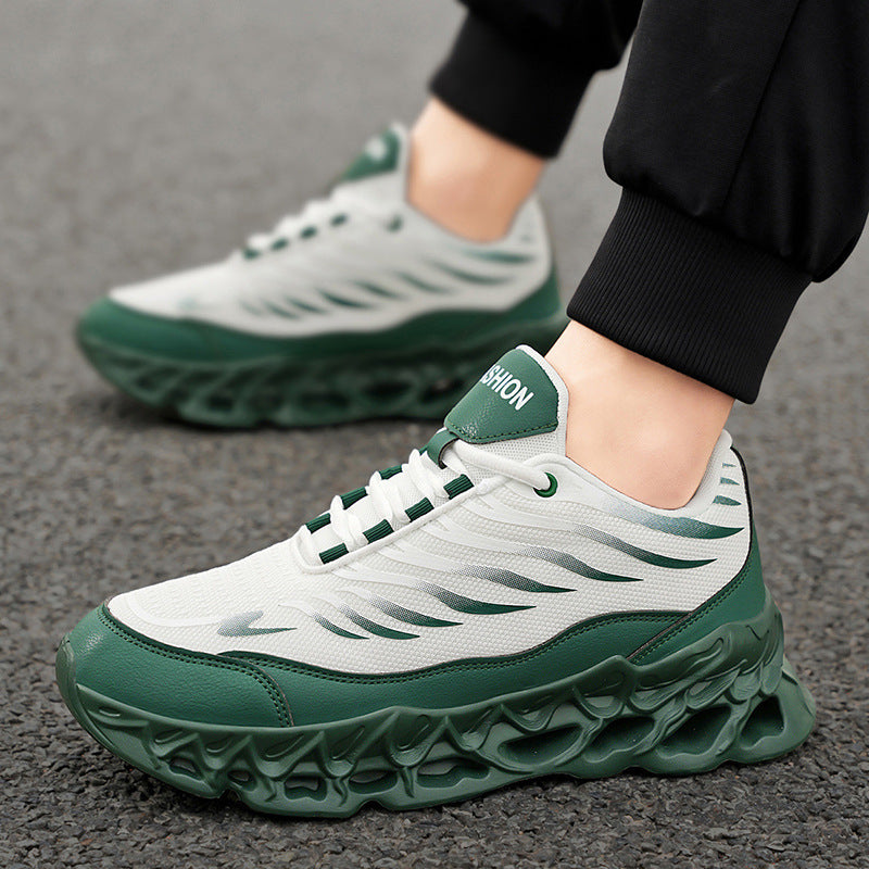 Women’s Lace-Up Thick-Soled Sneakers