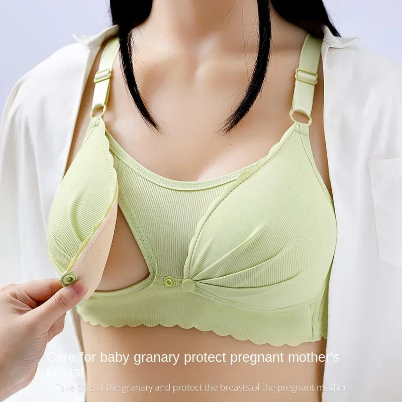 Maternity Underwear Push Up and Anti-Sagging Pregnant Women Pregnancy Thin No Steel Ring